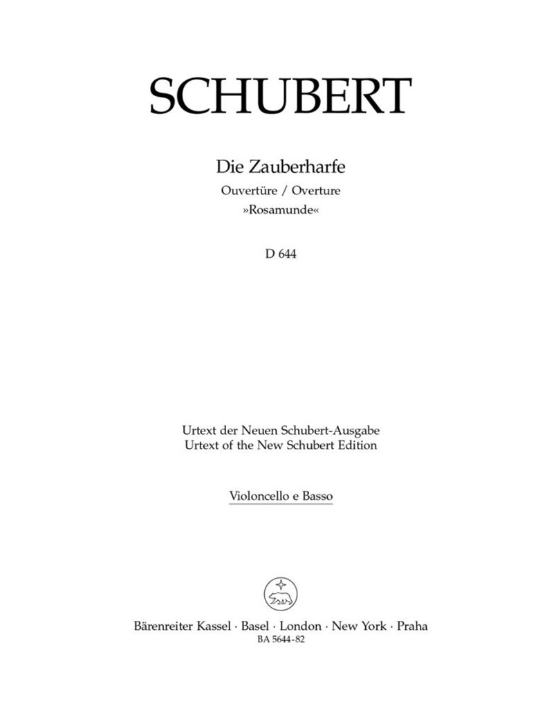 Die Zauberharfe. Ouverture